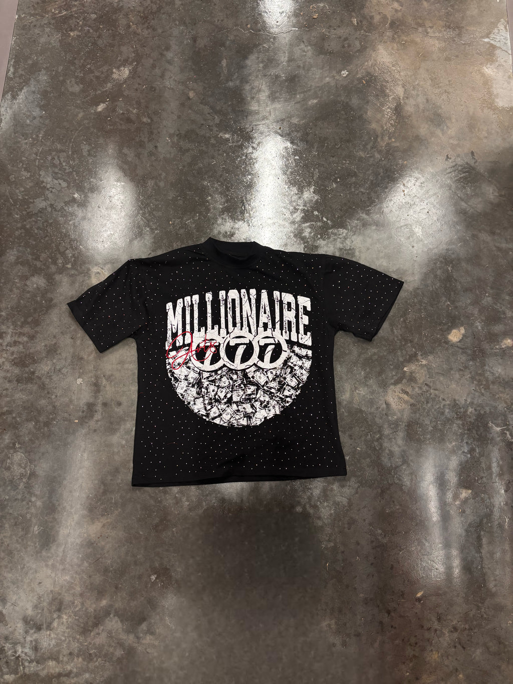 Millionaire Money Tee (Black)