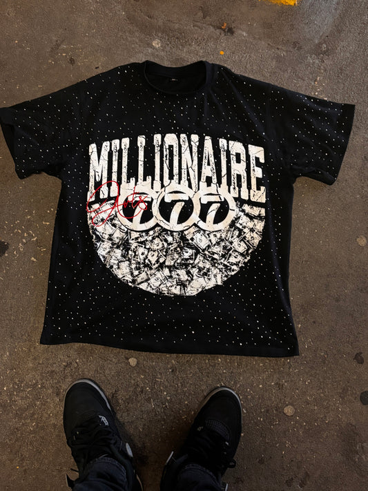 Lucky 7 Tee (Black)