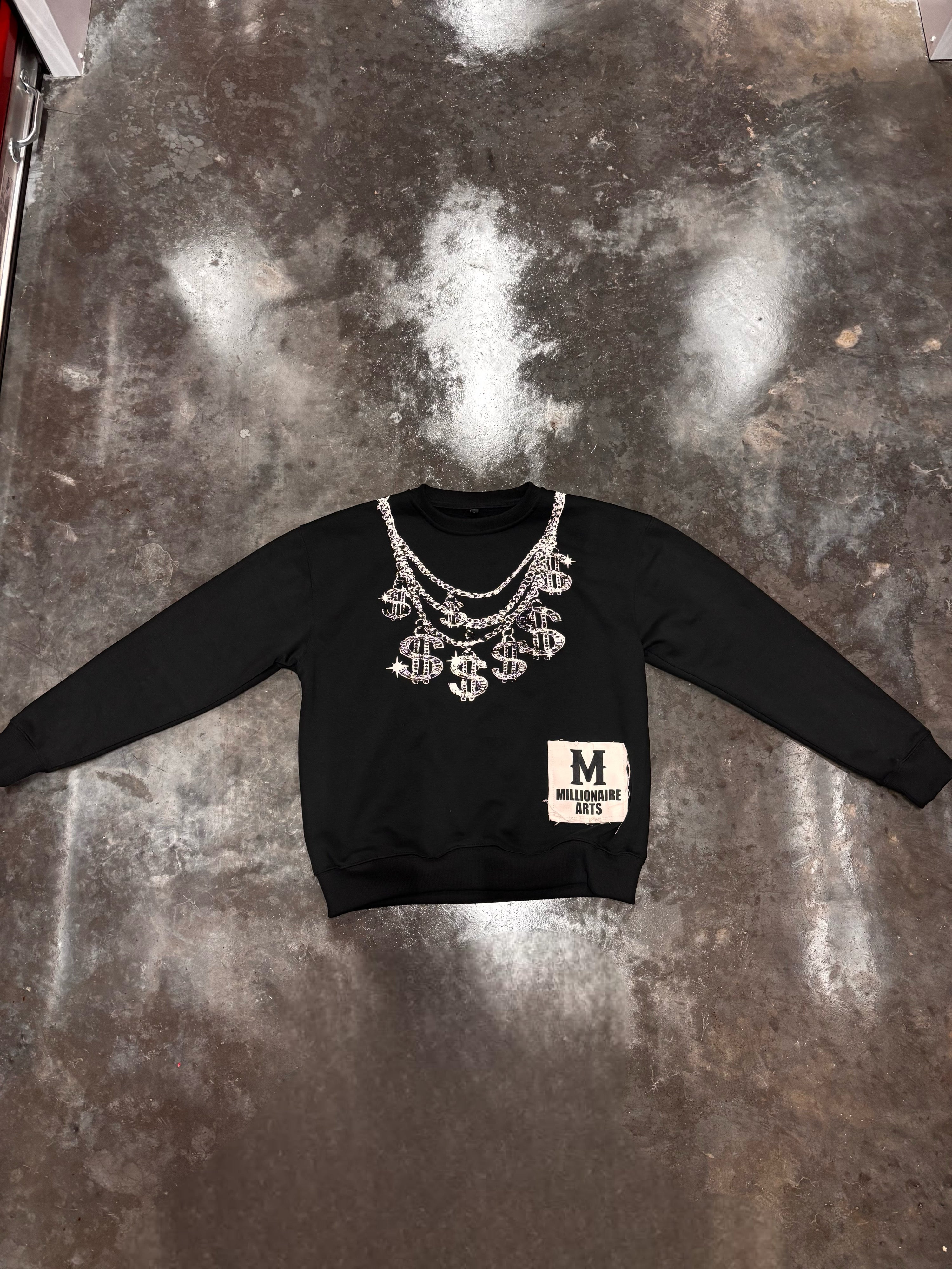 Millionaire Chains Crewneck